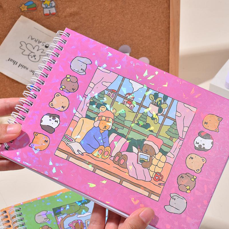 Creative Interesting Coloring Book Kids Cute Animal Theme Graffiti Painting Book Bobbie Goods Coloring Book