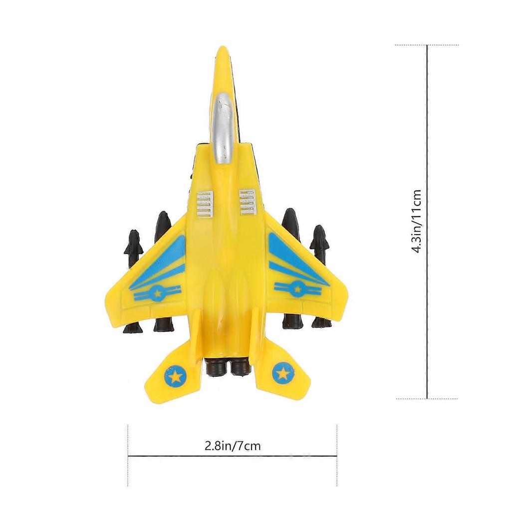 Plastic Airplane Toy Fighter Toy for Kids Use Pack of 8 Models