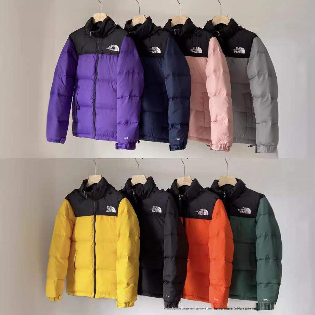 Herrenjacke von 1996, dick gefüttert, aus Baumwolle - Unisex, hochwertige, lockere Oberbekleidung im Brotstil