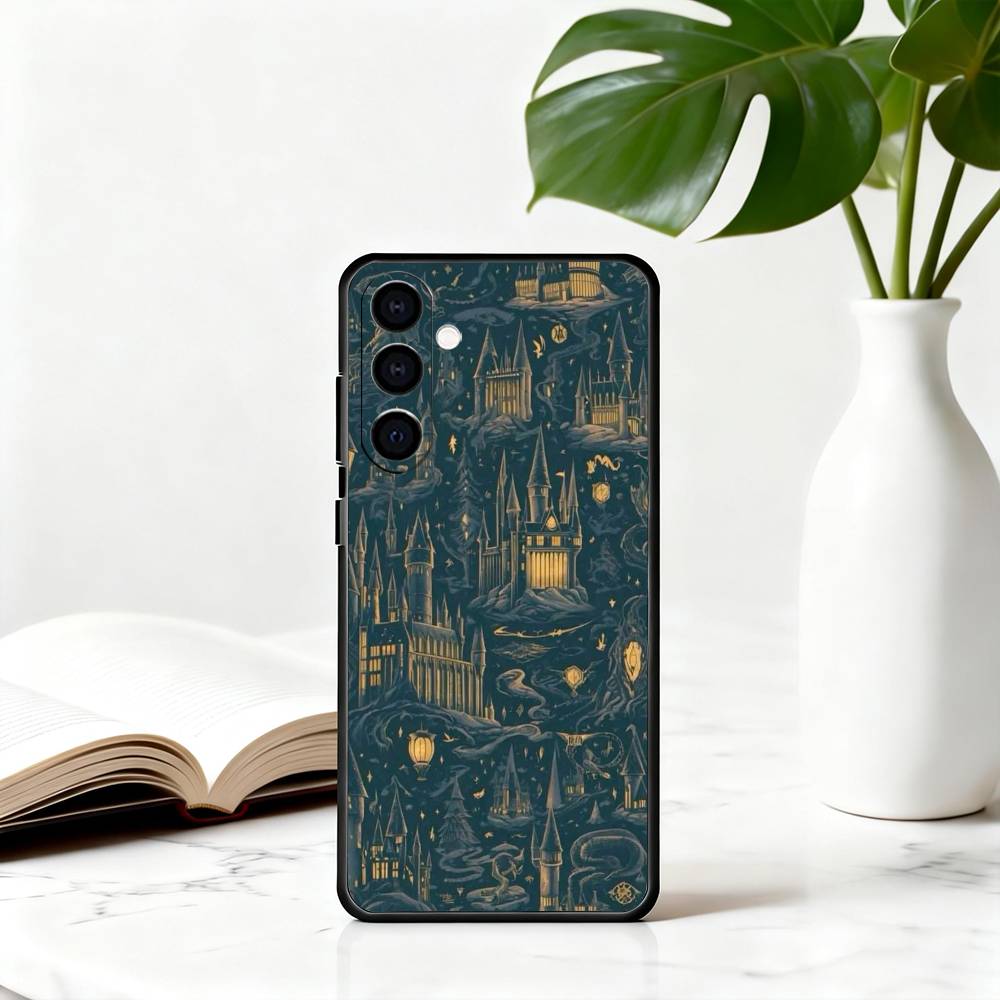 

M-Magic H-Harry-es P-Potters W-Wand Phone Case For Samsung Galaxy A73,A72,A71,A70,A53,A52,A51,Others Soft Black Cover Samsung a32 4g