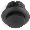 Motorcycle Fuel Tank Pop-Up Gas Cap CNC Flush Pop Up Gas Oil Tank Cap Fit for H-arley Sportster XL Tour Road King Softail Dyna 1992-up (Black)