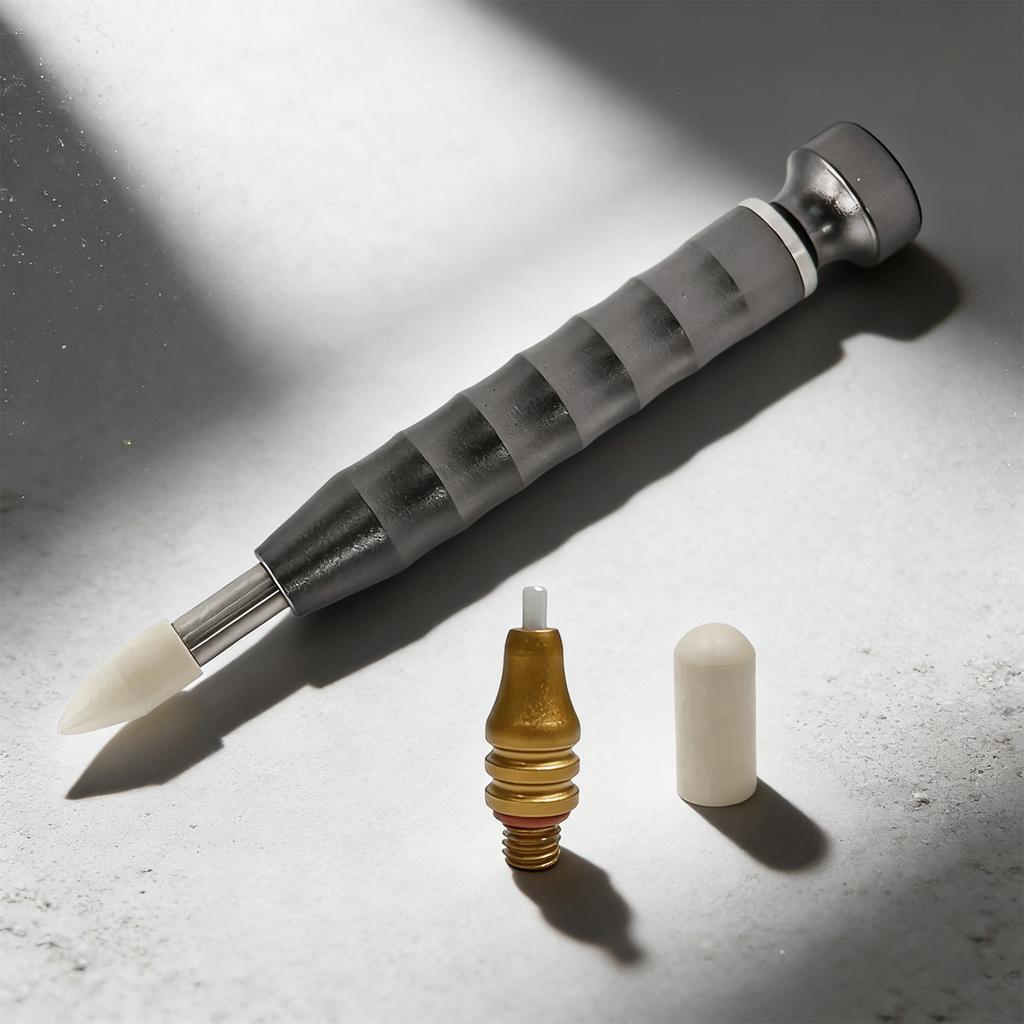 Car Dents Repair Tool Auto Restorative Pen with Replacement Heads Car Tap Down Body Panel Dents Removal Tool