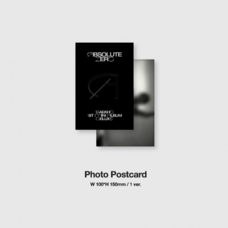 Baekho   Absolute Zero   1st Mini Album  Deluxe Ver. 