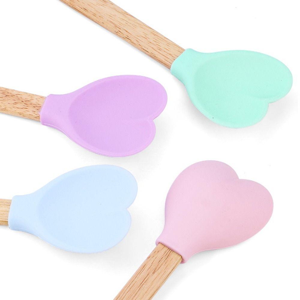 Anti-scald Kitchen Accessories Non-Stick Egg-beater Baking Stick Stirring Spoon Pastry Spatula