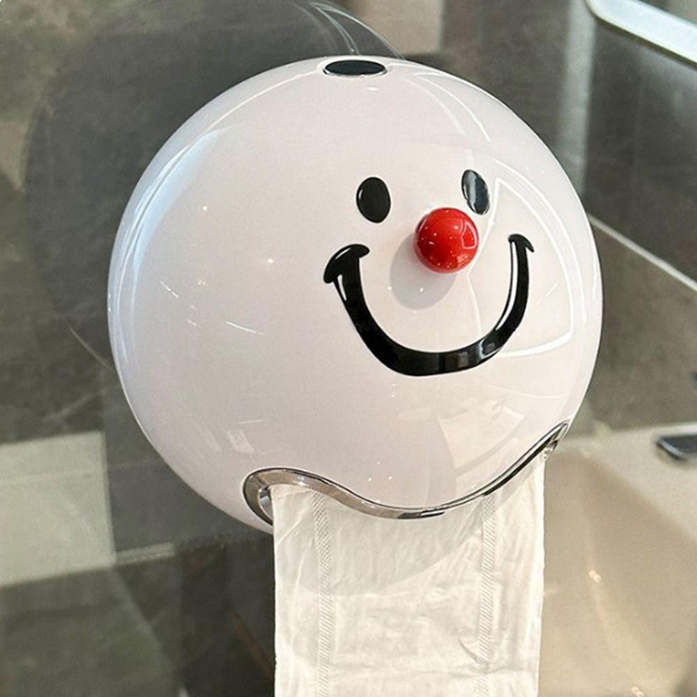 Creative Toilet Paper Container Wall Mounted Toilet Paper Dispenser  Bathroom Supplies