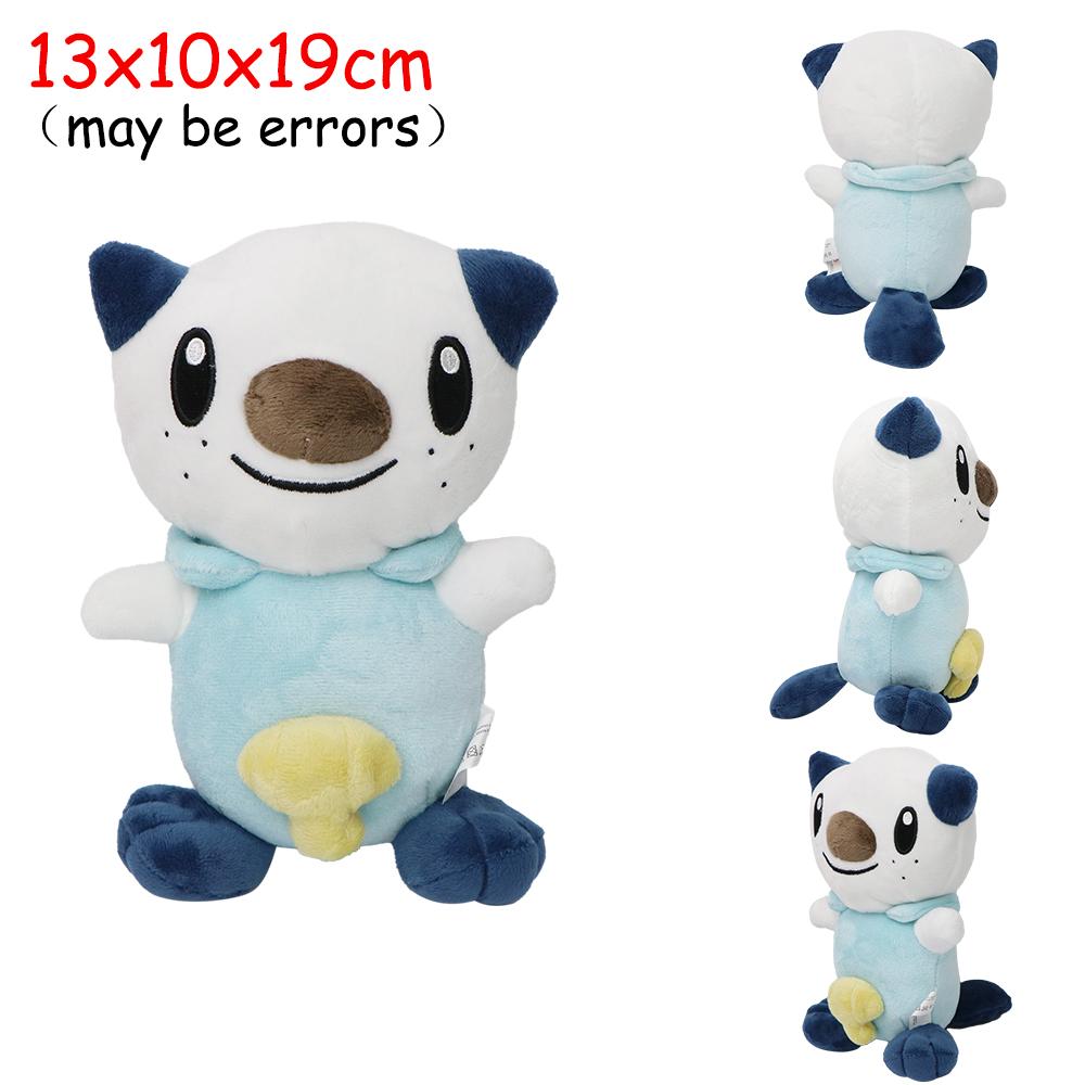 

Tepig Snivy Oshawott Stuffed Doll Anime Pocket Monsters Unova Region First Partner Plush Peluche Toy Funny Present Gift