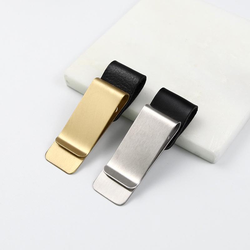 Retro Brass and Stainless Steel Pen Clip for TN Travel Notebooks