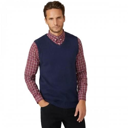 Maine Mens Premium Cotton Knitted Sweater Vest