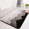 Water-Absorbent Bathroom & Toilet Anti-Slip Mat, Entrance & Bedroom Doormat