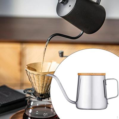 Zaparzacz do kawy Pour Over Kettle Drip Coffee Maker 250ml Wąski garnek kempingowy Gooseneck