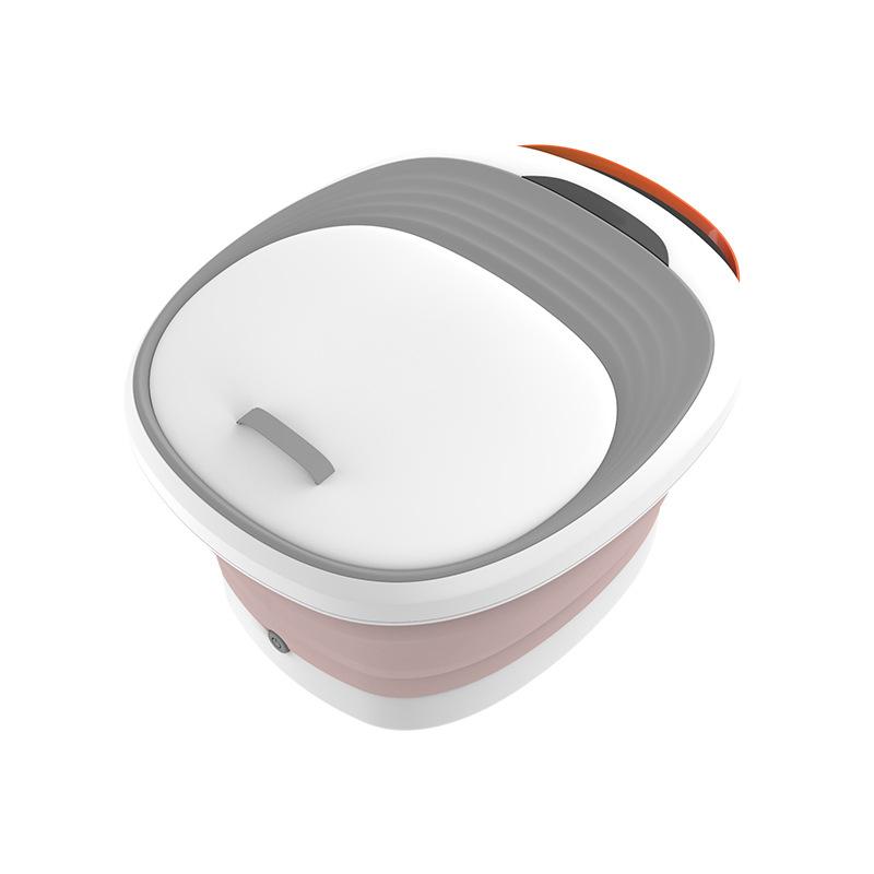 Faltbares Fußbad Elektrisches Fußwaschbecken Infrarot-Heizung Fußbad-Eimer Automatische Vertiefung Fußmassage Wasser- und Stromtrennung