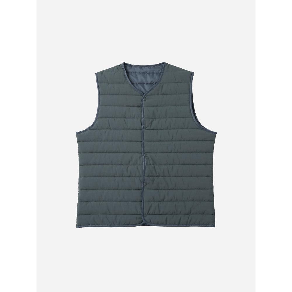 Daiso [coMMon] NyLon Padded Vest M L xL Khaki Gray