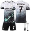 24/25 Real Madrid Dragon-pattern Suit Football Kits Jersey Set with Socks
