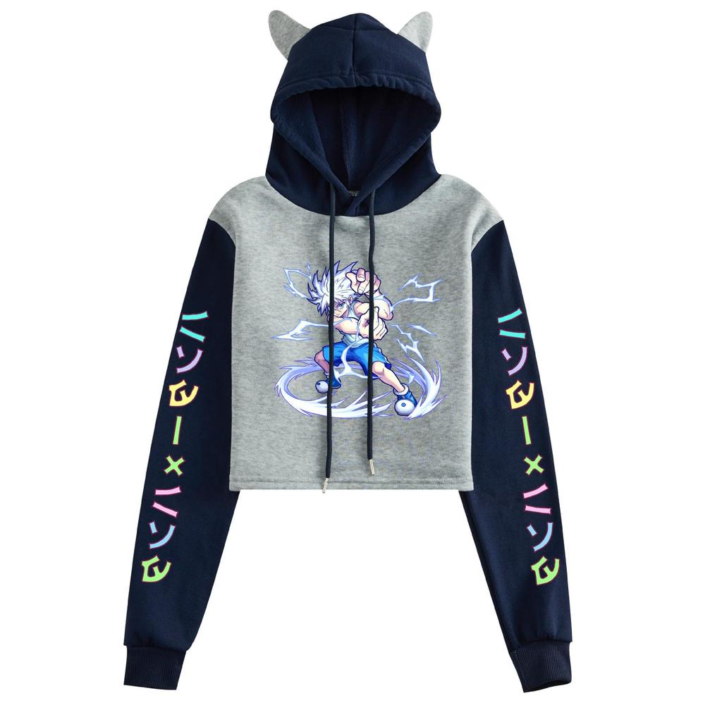 New Arrival: HUNTER x HUNTER & Fullmetal Alchemist Women's Cat Ear Hoodie for Autumn/Winter