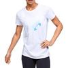 Under Armour Training Sports Straight-Cut T-Shirt Women Tops White 1355647-100