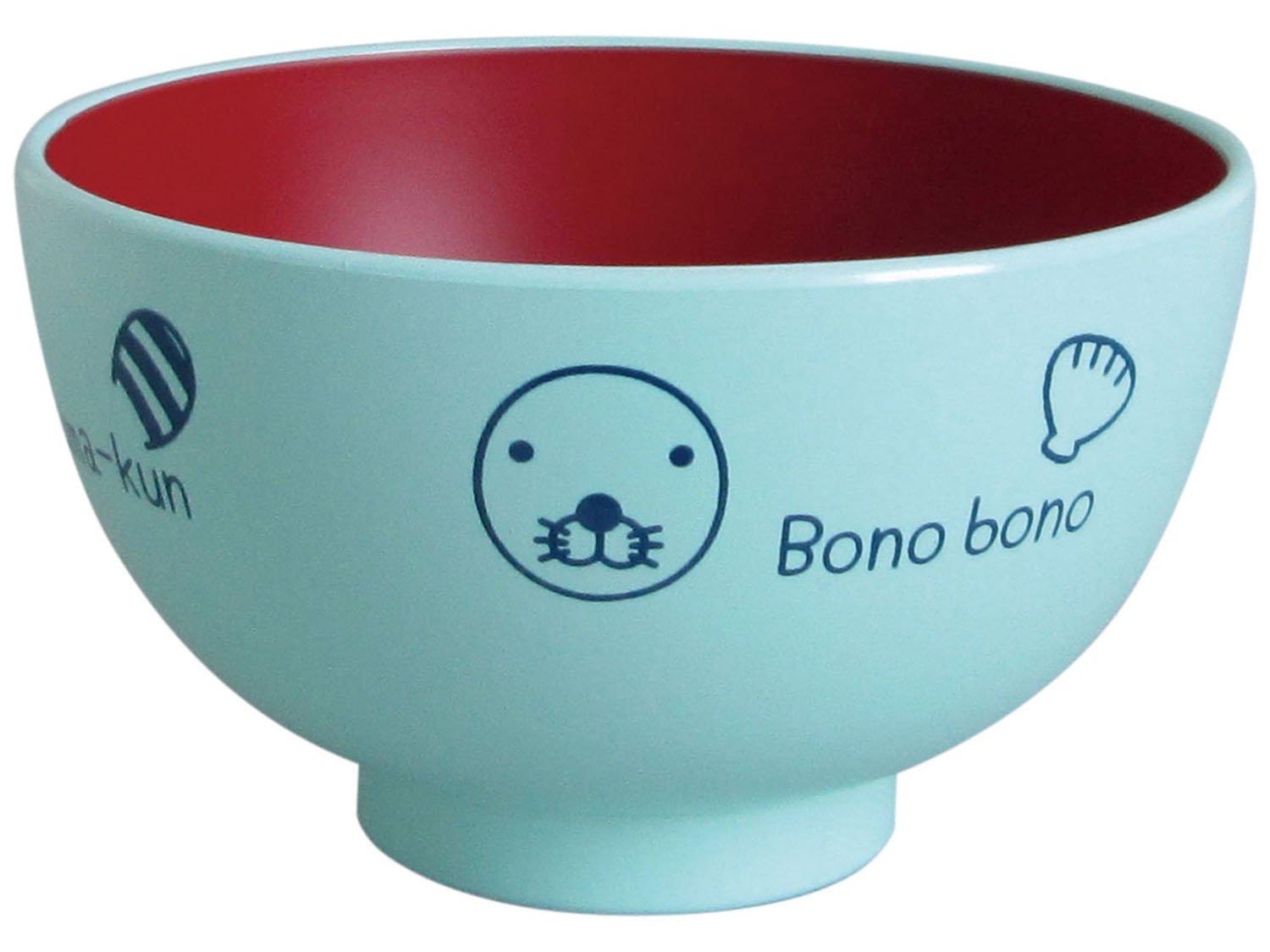 Simple Lacquered Soup Bowl M Blue 809512  Bonobono