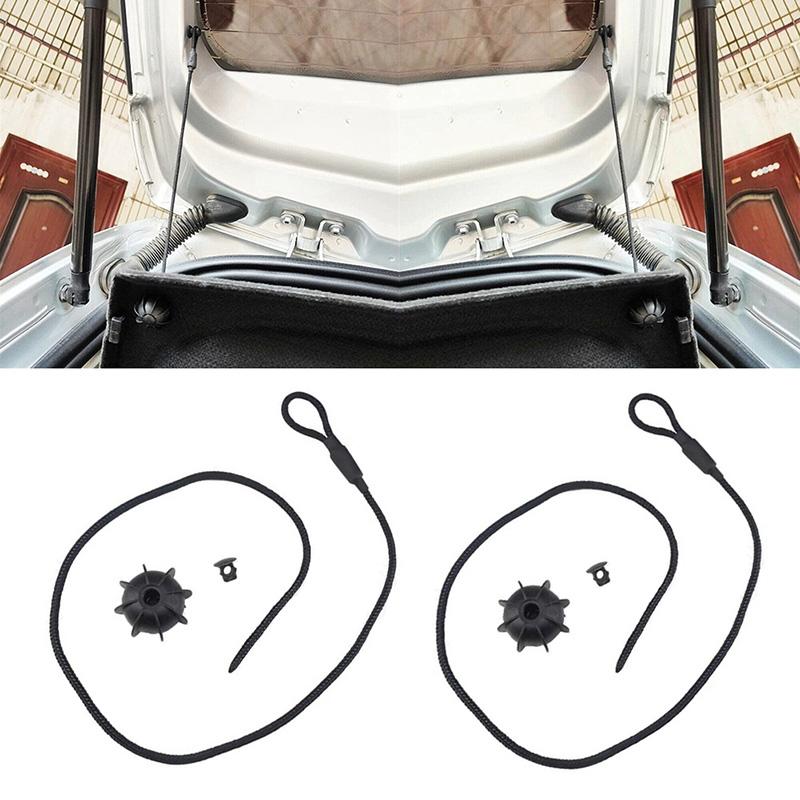 Car Rear Tailgate Trunk Parcel Shelf Strap String Plastic For VW Golf MK5 MK6 MK7 Rabbit GTI 1K6863447A Replacement Part