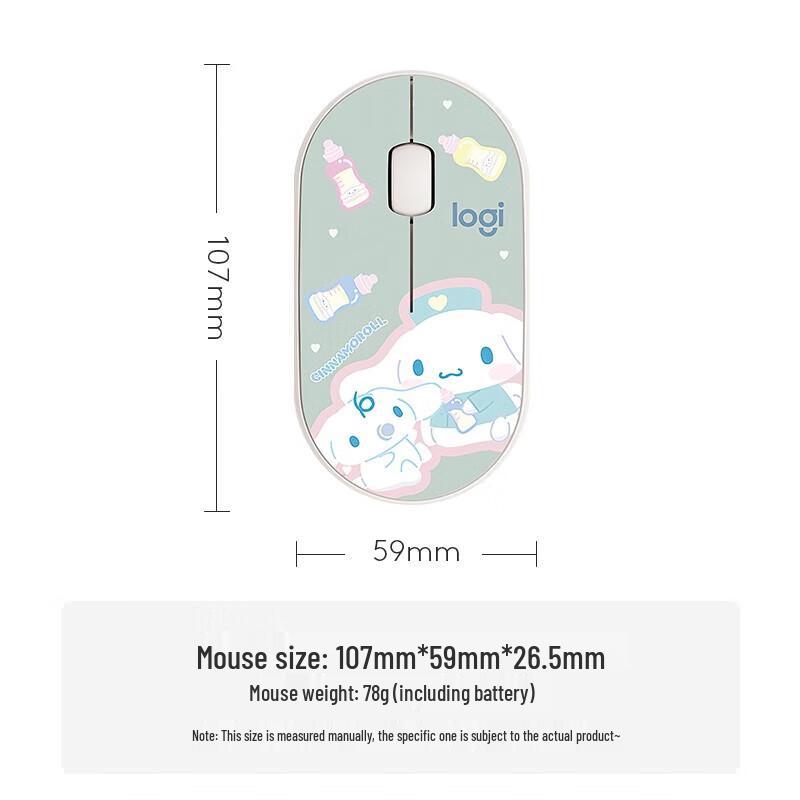 Logitech Pebble Wireless Bluetooth Mouse - Cinnamoroll Collaboration