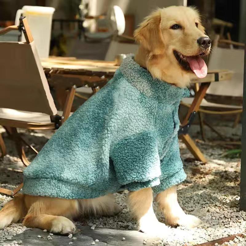 

Зимняя флисовая одежда для собак крупных пород: Лабрадор, Самоед, Золотистый ретривер, Бордер-колли 5XL (48 kg)