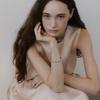 LOVE ME MONSTER Chic Leather Ribbon Chain Bracelet (L243MBC010)