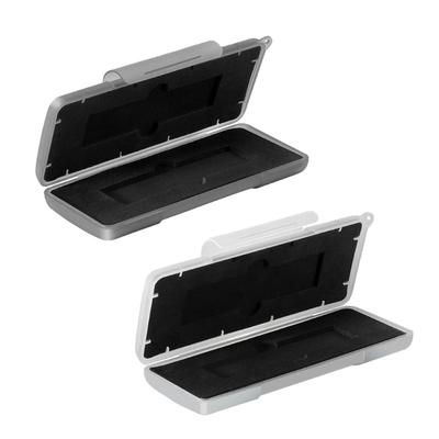 Reliable M.2 Storage Container Box Dustproof and Shockproof 2 Slots Hard Drive Protective Case for Digital Device Users