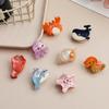 Elegant Acetate Animal Fish Shark Clip Cute Cartoon Hair Claw Cli Hairpins For Women Girls Headwear Hair Accessories Gifts