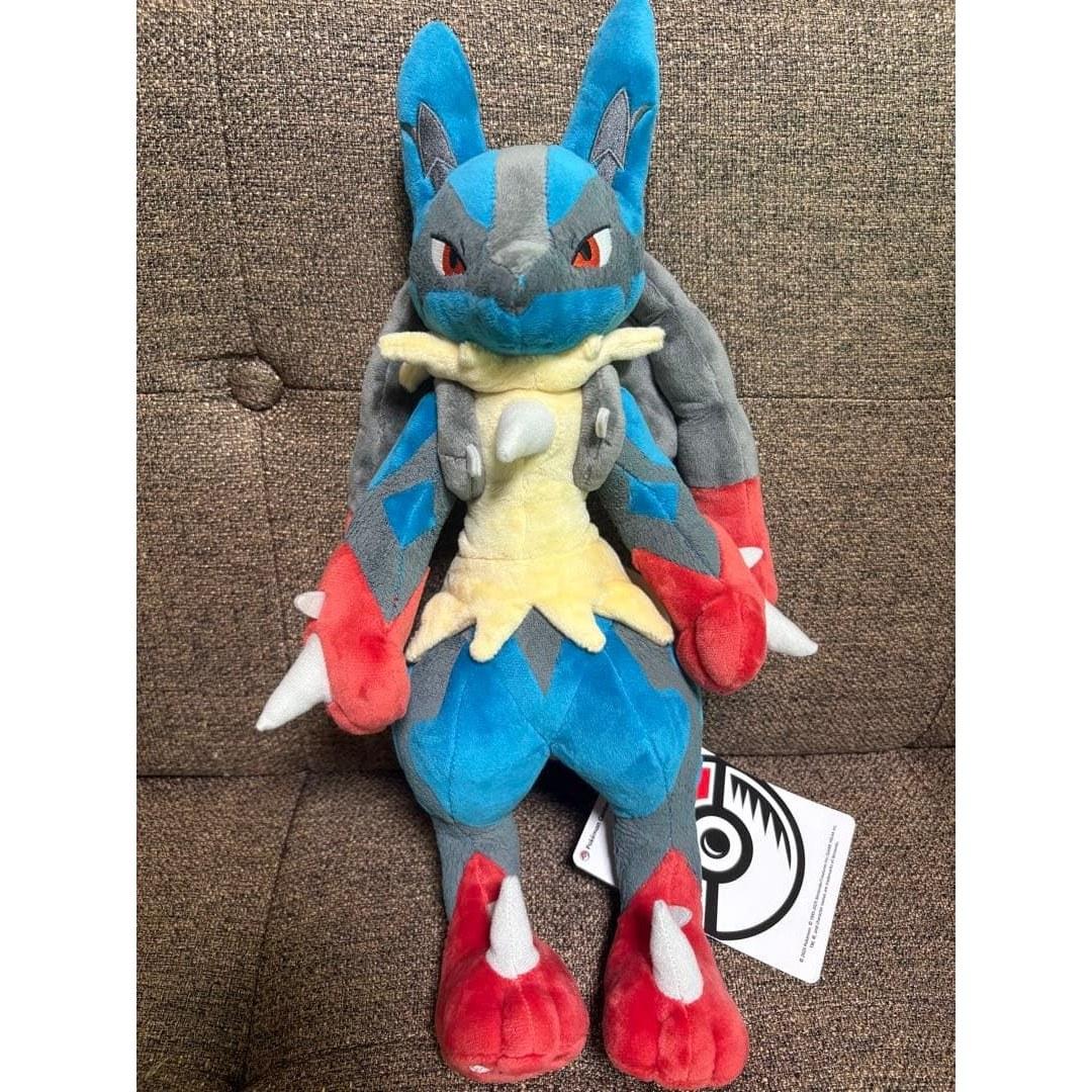 Tag-attached Megalucario Plush Toy Pokemon Center 2025
