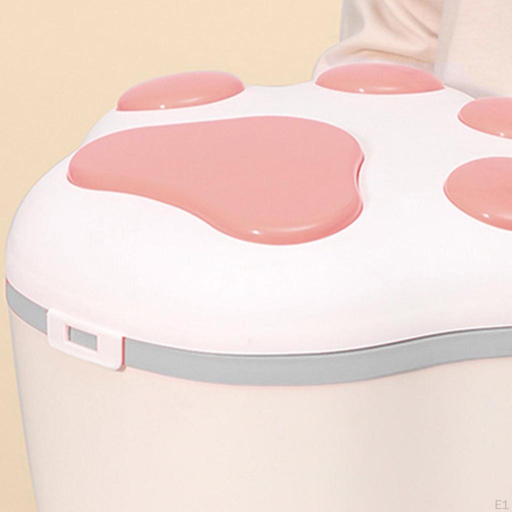 Food Storage Container Kitchen Waste Bin with Lid Organizer
