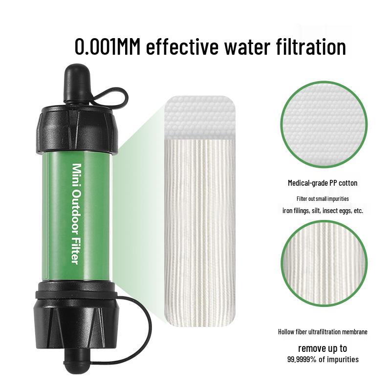 Portable Outdoor Ultrafiltration Water Purifier Straw