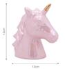 Queen-b Unicorn Piggy Bank, Stylish and Cute, Decorative Figurine, Object, Decoration, Creative Birthday Gift, Celebration Gift (Gold)