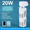Aquarium Filter Pump Fish Tank Submersible Silent Air Oxygen Aerator Water Change Pump Aquarium Air Pump Wave Maker 220V