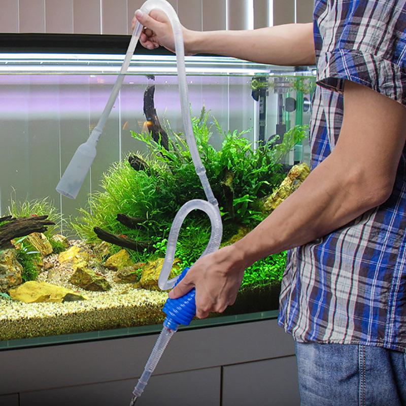 Fish Tank Water Changer: Siphon & Sand Washer Suction Tube