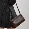 High Texture Underarm Bag Women'S Foreign Style Cylinder Bag Versatile Shoulder Bag Hand Carry Messenger Bag
