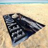 Beyonce Super Singer Microfiber Printed Beach Towel Mountain Climbing Yoga Beach Swimming Running Absorbent Soft Towel