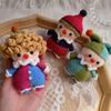 Cute Circus Clown Pendant Crochet Material Bag Handmade DIY Woolen Knitting Doll To Pass The Time During Pregnancy