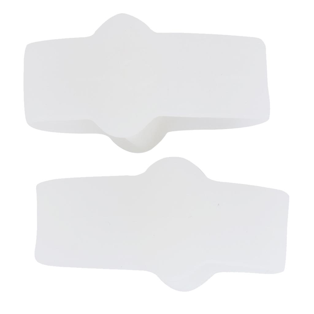 2 Holes Gel Toe Separators Stretchers Straightener Alignment