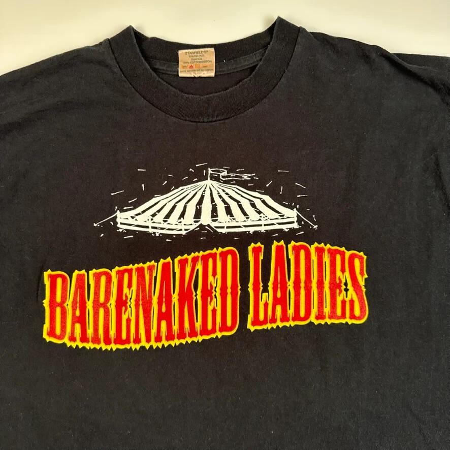 Vintage 1996 Barenaked Ladies Short Sleeve Unisex Cotton T-shirt Size S-5XL M619 Unisex T-Shirt