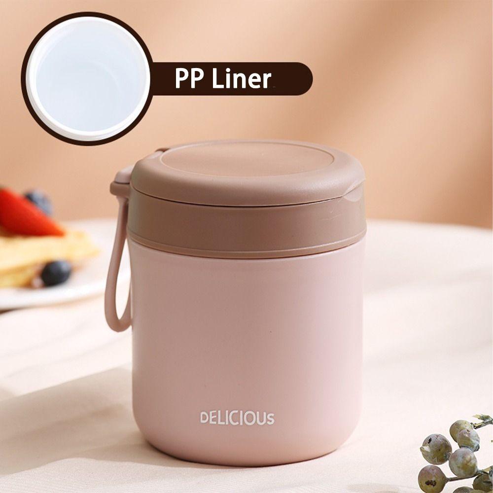 Porridge Cup Insulated-Food-Jars Wide Mouth Thermal Lunch Container for Hot-Food