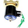 3/4 inch 24V AC Brass Electric Solenoid Valve NPT Gas Water Air Normally Closed