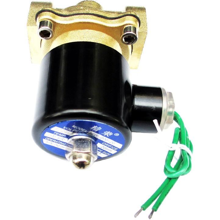 3/4 inch 24V AC Brass Electric Solenoid Valve NPT Gas Water Air Normally Closed