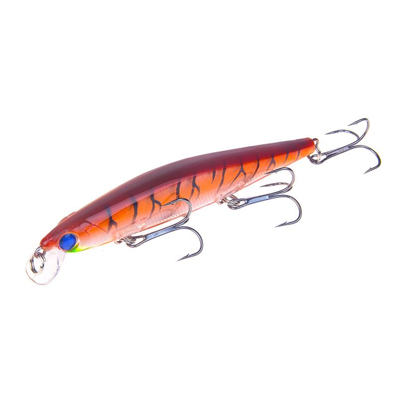 5PCS Mino Bait 11cm/12.9g Long Throw Sea Fishing Simulation Hard Bait Fake Bait