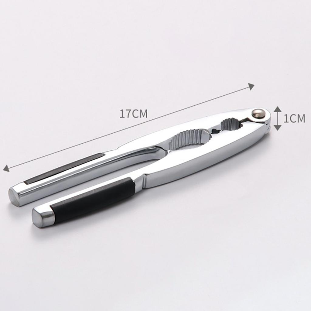 Pinienkerne, Pekannüsse, Haselnüsse, Zange, Küchenhelfer, Nuss-Clip, Multifunktions-Schnell-Walnussknacker, Nussknacker aus Edelstahl