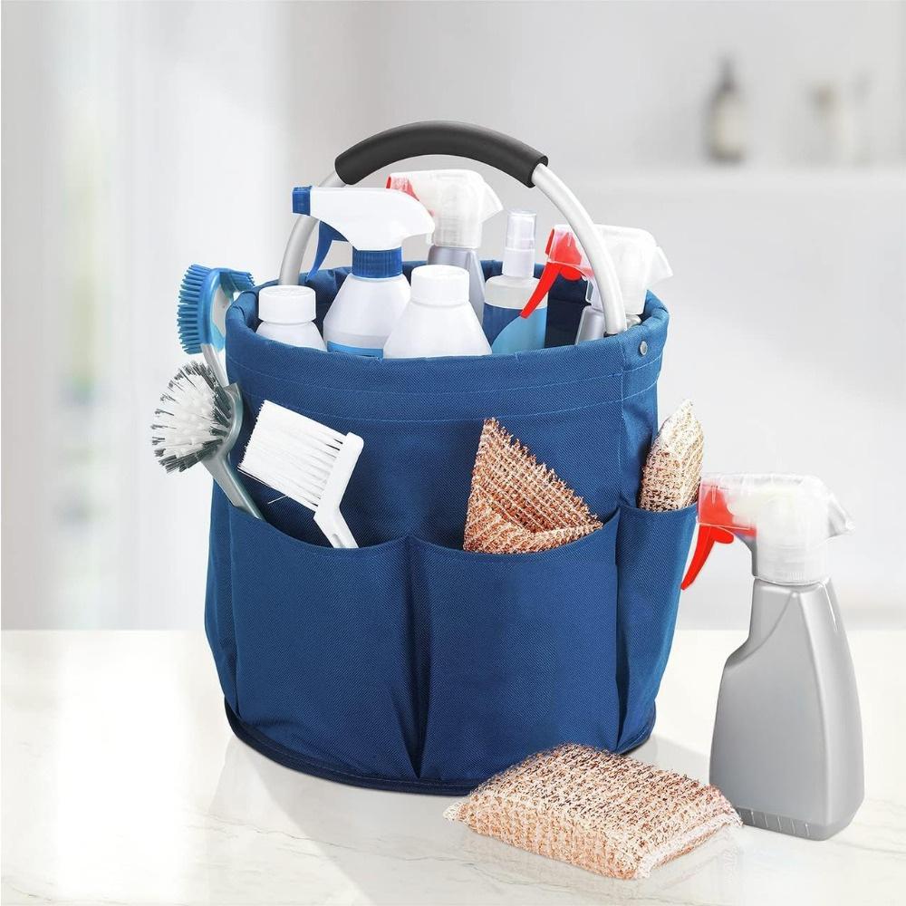 Oxford Cloth Tool Storage Bag - Foldable Storage Basket, Suitable for Home Decoration and Camping Storage Bag.