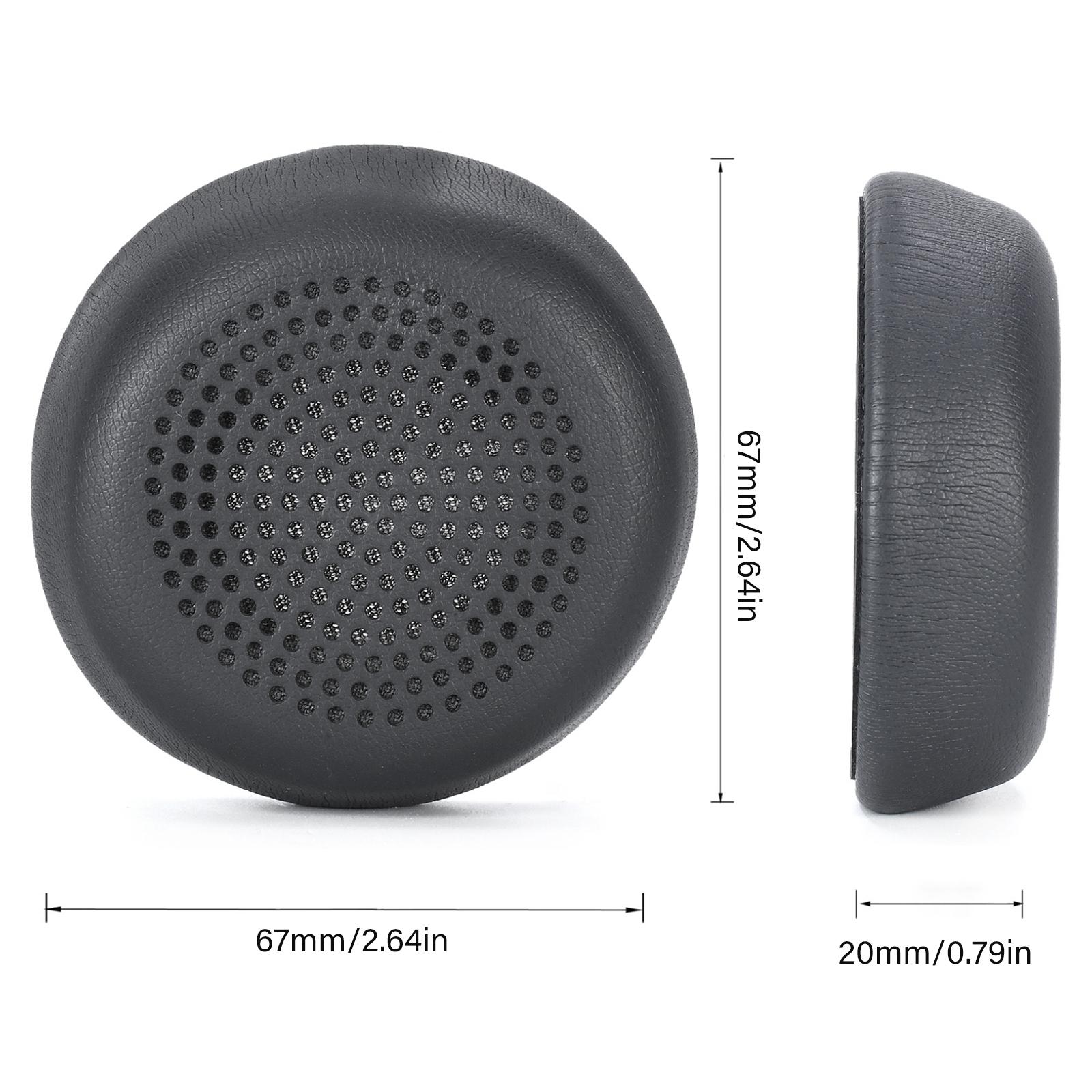 Protein Leather Earmuffs for Zone Headphones Soft Sponges Earpads Case Cover Ear Pad Earphone Cushions 1