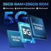 HOTWAV Hyper 7 Pro 5G Smartphone Robusto 36GB+256GB 6,6" FHD+ 10800mAh Câmera 200MP Telefone Android 14 IP68/NFC/GPS/OTG Vermelho