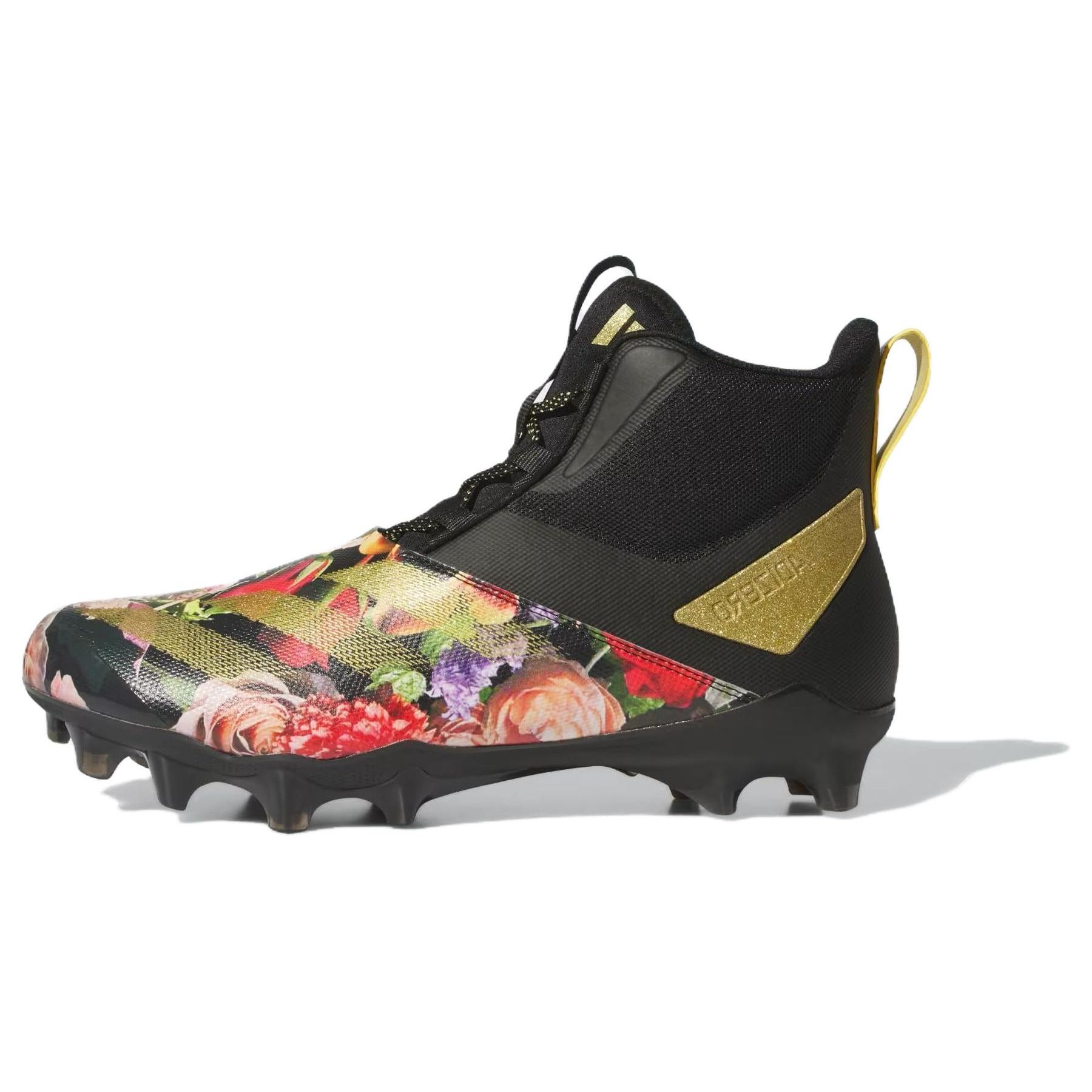 

Adidas Adizero Chaos Speed Coronation - Черные мужские кроссовки Core-Black Gold-Metallic ID4821 43⅓