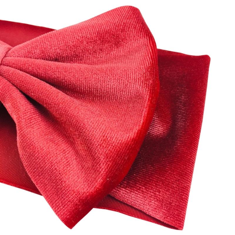 Handmade Bowknot Headbands for Baby Girls, 3Pcs/lot Elastic Head Wrap Hair Turban Newborn Hair Bands Photo Props