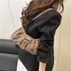 Large Capacity Pleated New Retro Commuter Temperament Locomotive Do Old Style Underarm Shoulder Bag Lady