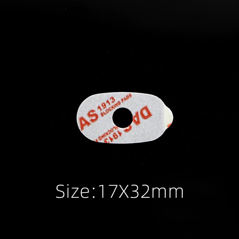 Premium Double-Sided Adhesive Lens Stickers: Non-Slip, Axis-Secure, Ideal for Edging Machines.