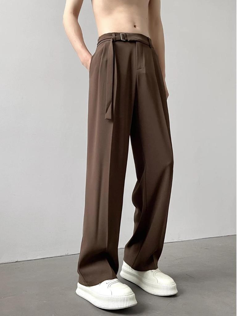 Herren Herbst Leichter Luxus Weite Hosen